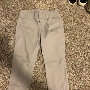 Light gray Old Navy Pixie pants